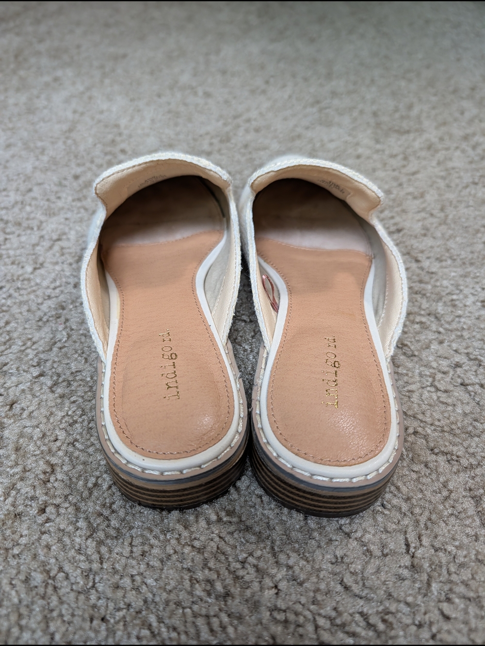 Indigo Rd. Slip-On Mules - Cream - Picture 6 of 7